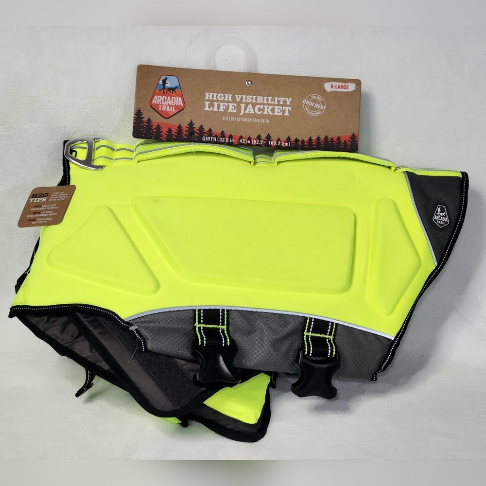 Arcadia Trail High Visibility Life Jacket for Dogs - Picture 3 of 6